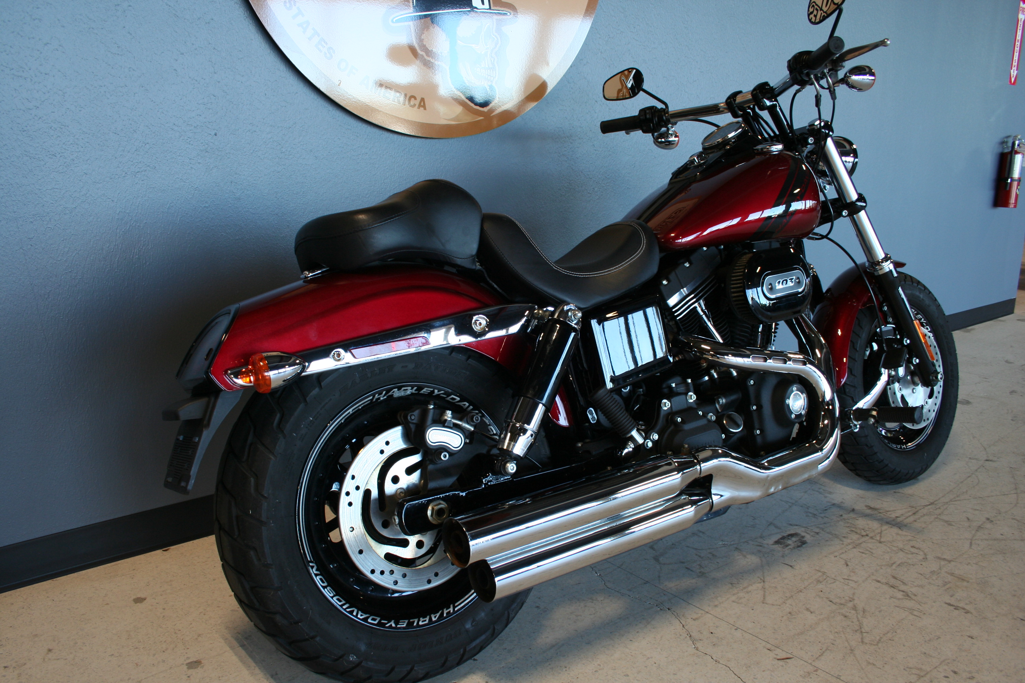 Pre-Owned 2016 Harley-Davidson Dyna Fat Bob in Bedford #GC309753