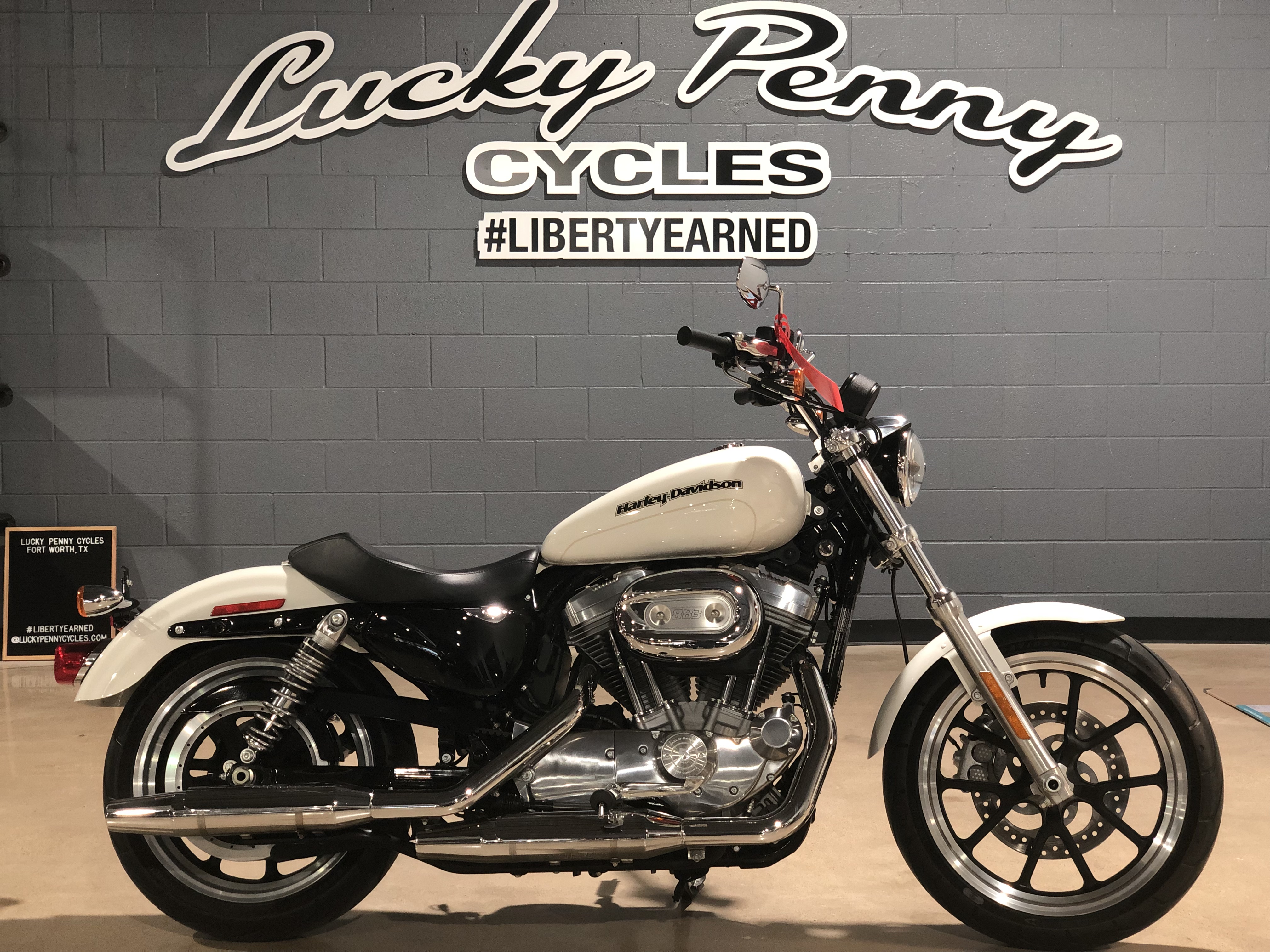 Pre-Owned 2018 Harley-Davidson Sportster SuperLow XL883L Cruiser in